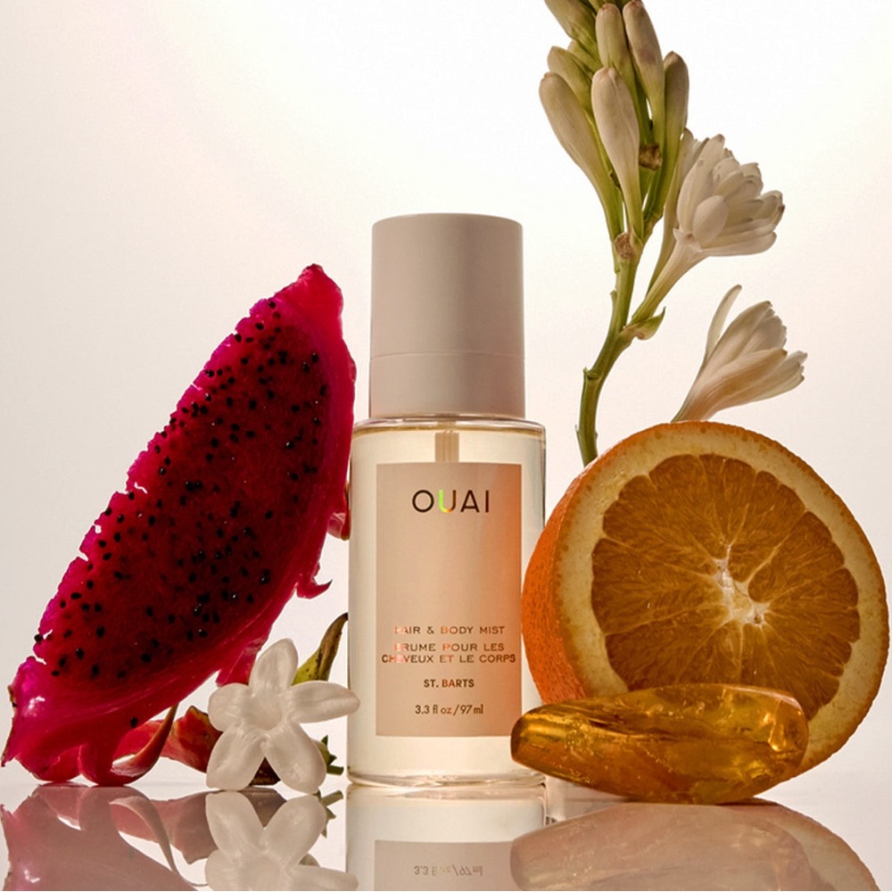 NIB OUAI ST. Barts Hair and Body Mist 0.84 Fl Oz. Travel Size.